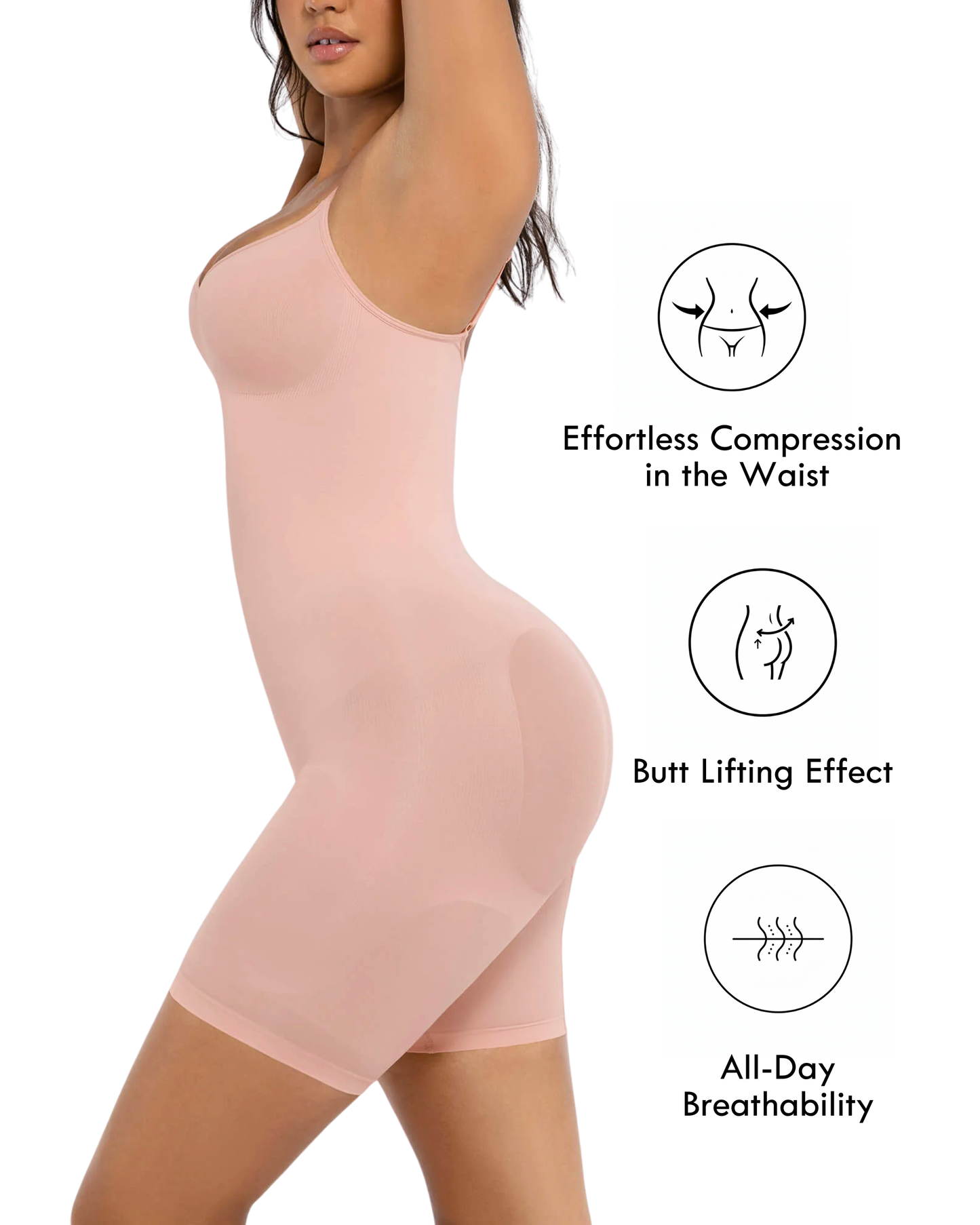 OH-SHAPE™ Sculpt & Lift Adaptive Bodysuit