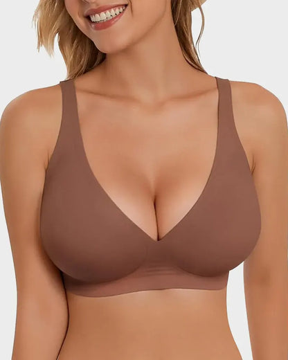 Oh-Shape™ Plunge Lift & Smooth Wirefree Bra