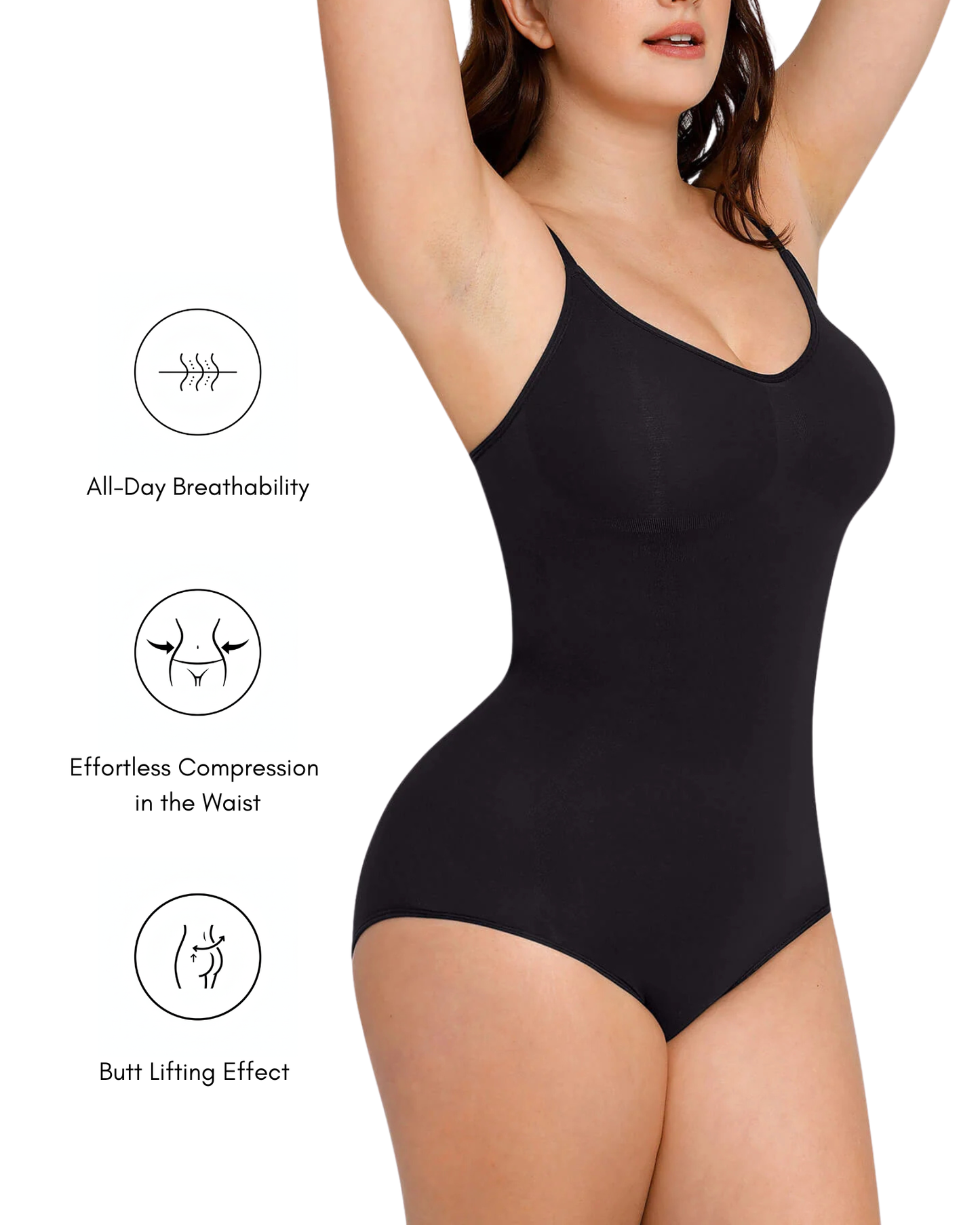 OH-SHAPE™ Seamless Adaptive Sculpt Bodysuit