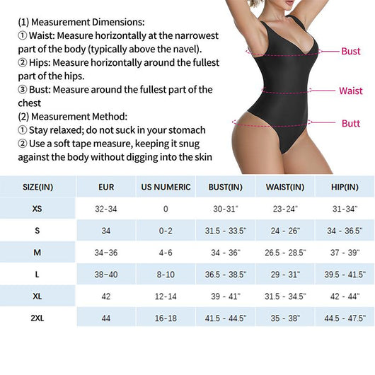 Plunge Sculpt Bodysuit