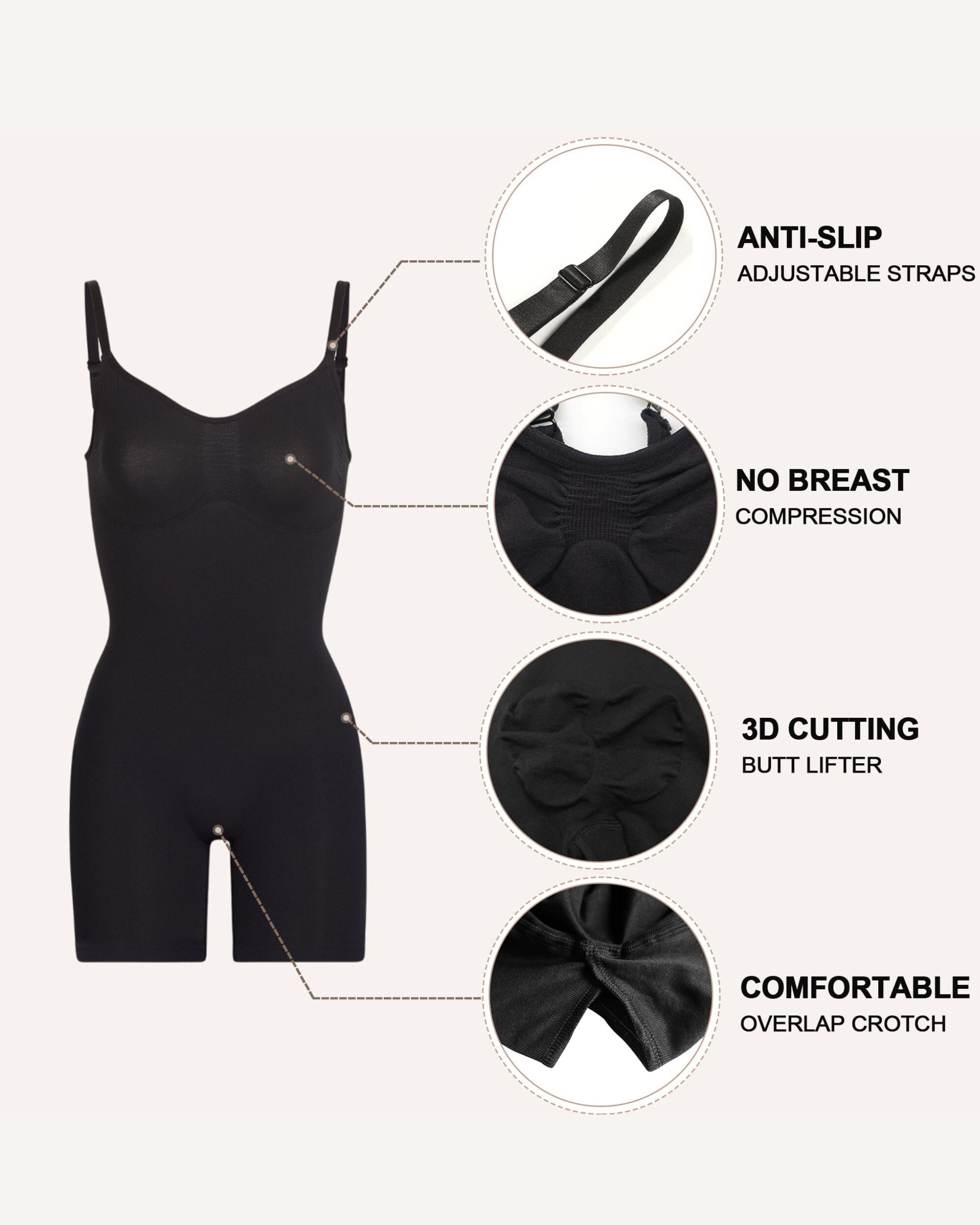 Sculpt & Lift Adaptive Bodysuit