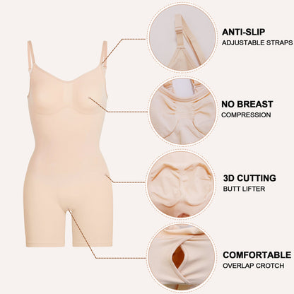 Oh-Shape™ Everyday Sculpt Shapewear Bodysuit