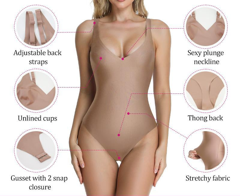 Plunge Sculpt Bodysuit