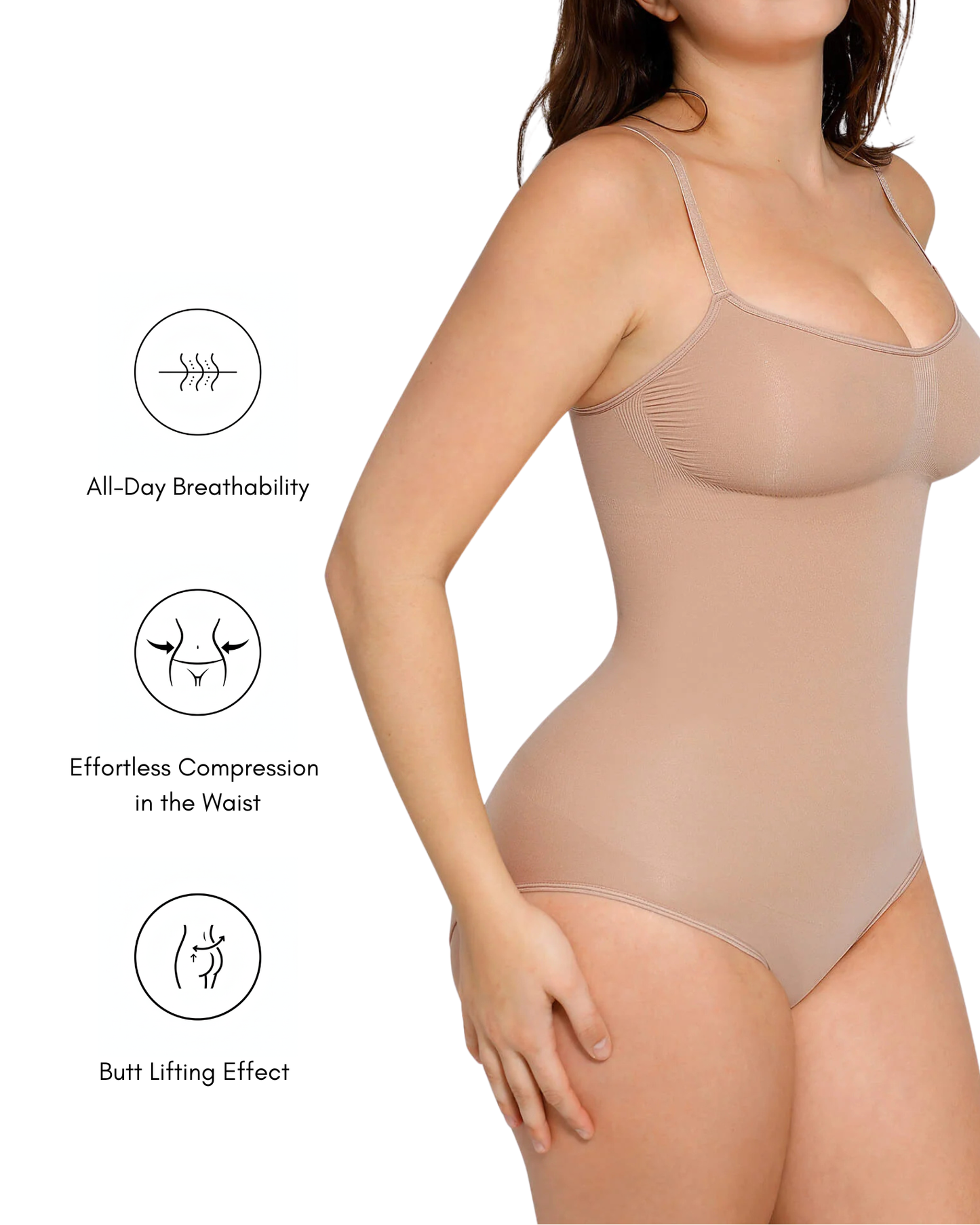 OH-SHAPE™ Seamless Adaptive Sculpt Bodysuit