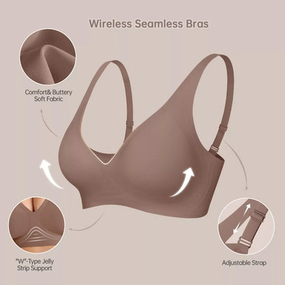 Oh-Shape™ Plunge Lift & Smooth Wirefree Bra
