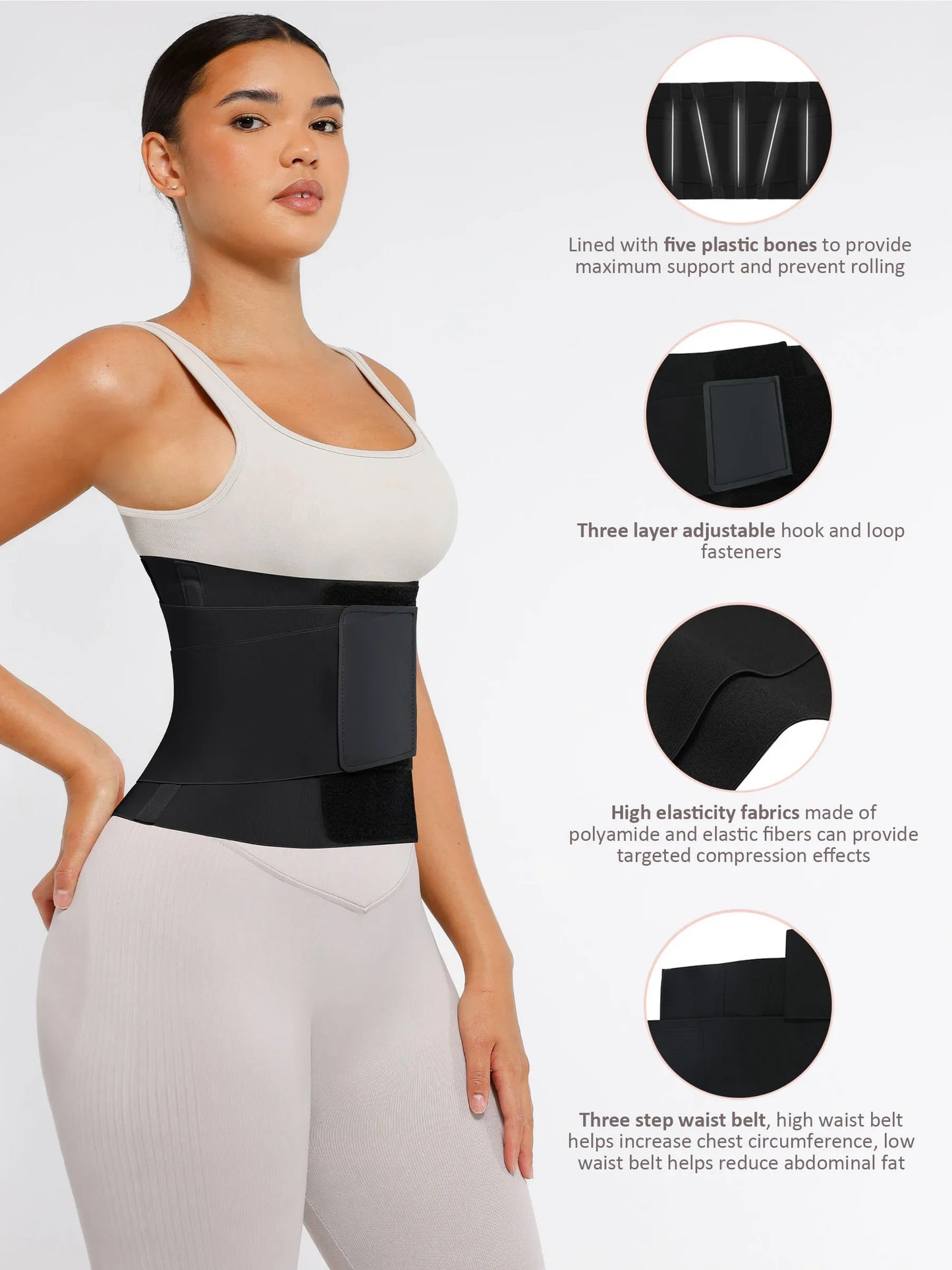 Oh-Shape™ Triple Sculpt Waist Wrap