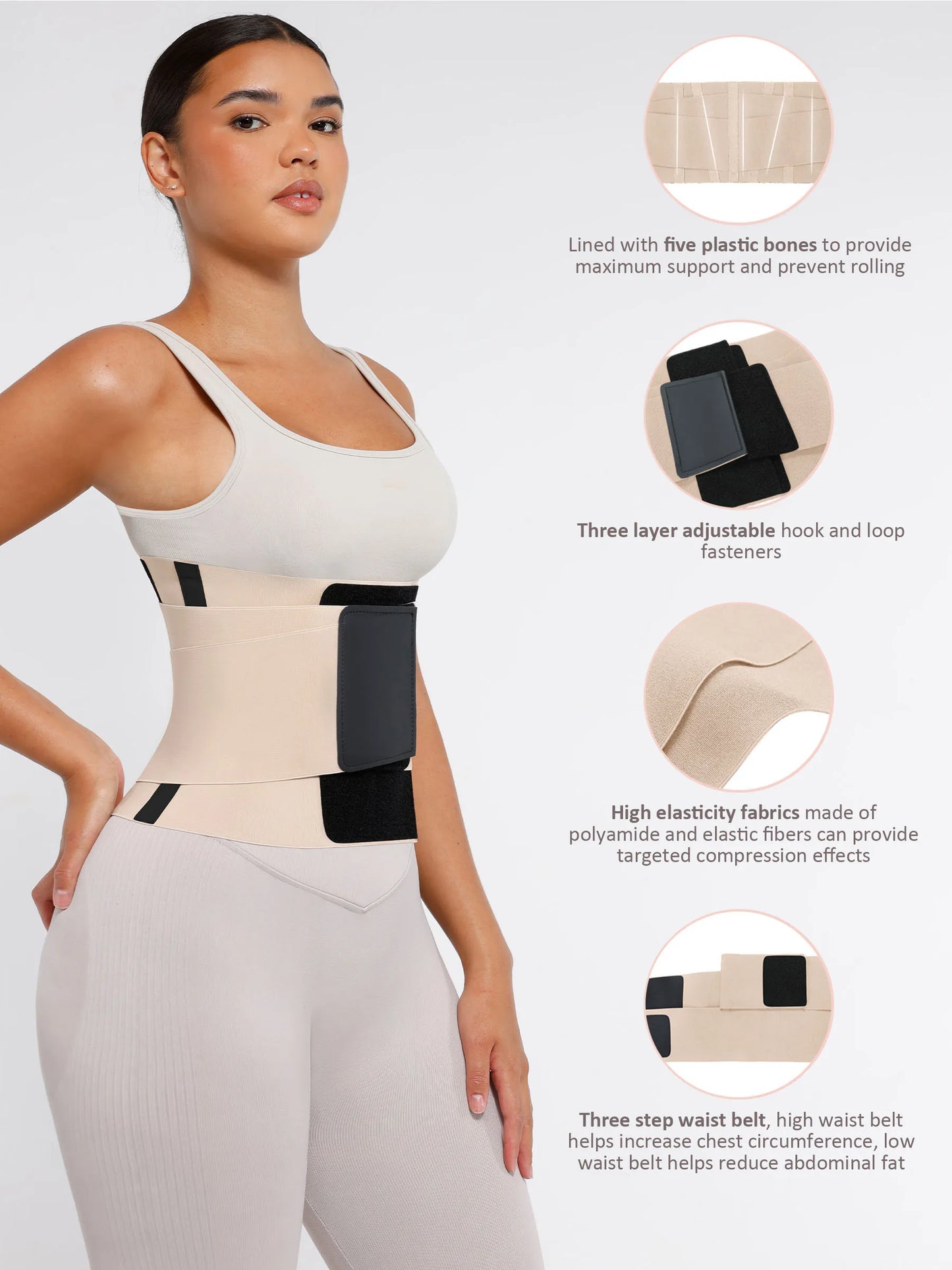 Oh-Shape™ Triple Sculpt Waist Wrap