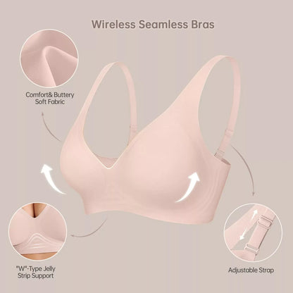 Oh-Shape™ Plunge Lift & Smooth Wirefree Bra