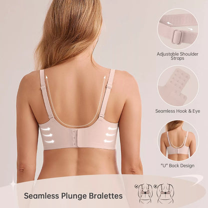 Oh-Shape™ Plunge Lift & Smooth Wirefree Bra