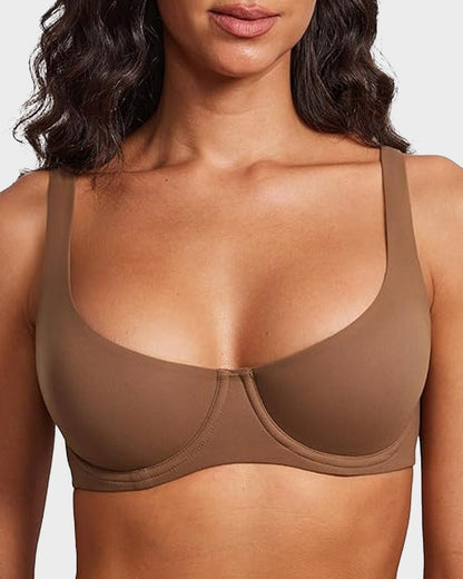 Oh - Shape™ Cloud - Wire Sculpt Seamless Balconette Bra - Oh - Shape