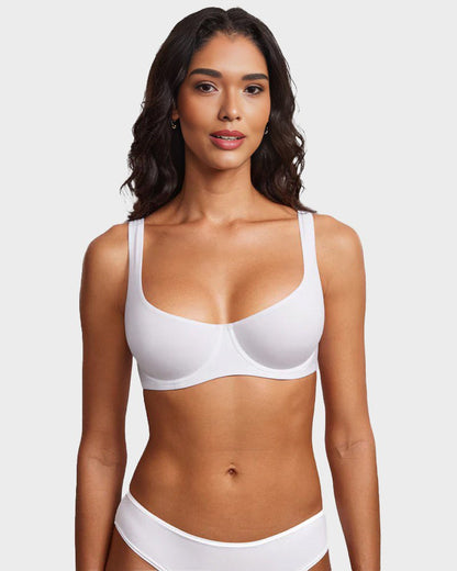 Oh - Shape™ Cloud - Wire Sculpt Seamless Balconette Bra - Oh - Shape
