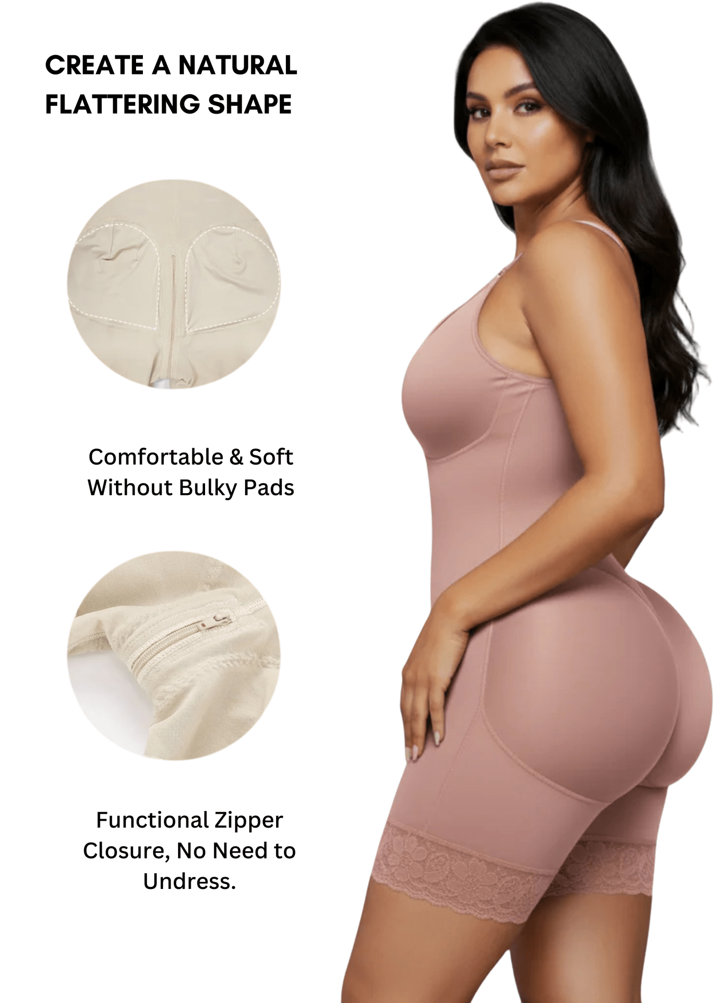 Oh - Shape™ Comfort Sculpt Full Body Faja - Oh - Shape