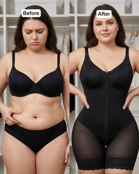 OH - SHAPE™ Comfort Sculpting Faja Bodysuit - Oh - Shape