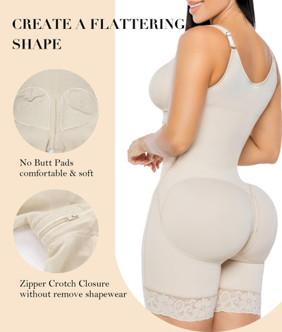 OH - SHAPE™ Comfort Sculpting Faja Bodysuit - Oh - Shape