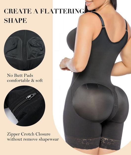 OH - SHAPE™ Comfort Sculpting Faja Bodysuit - Oh - Shape