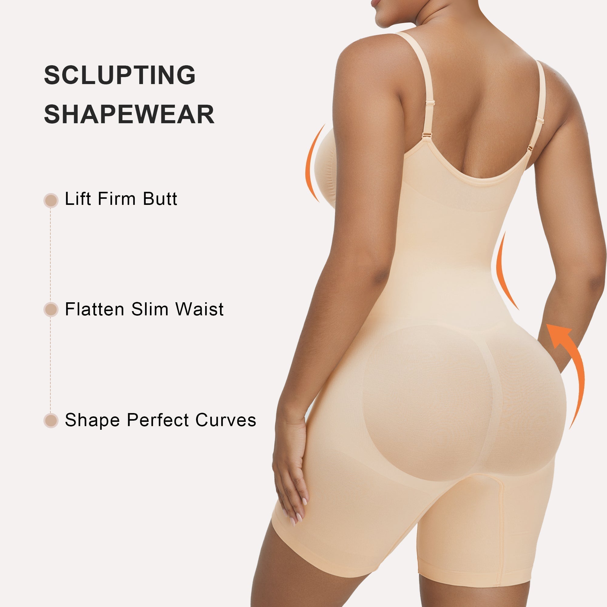 Oh - Shape™ Hybrid Power Sculpt Faja Bodysuit - Oh - Shape