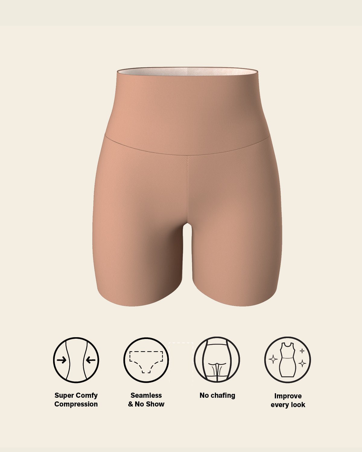 Oh - Shape™ Invisible Sculpting Shorts - Oh - Shape