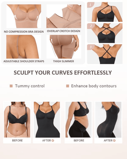 OH - SHAPE™ Lift & Sculpt Adaptive Bodysuit - Oh - Shape