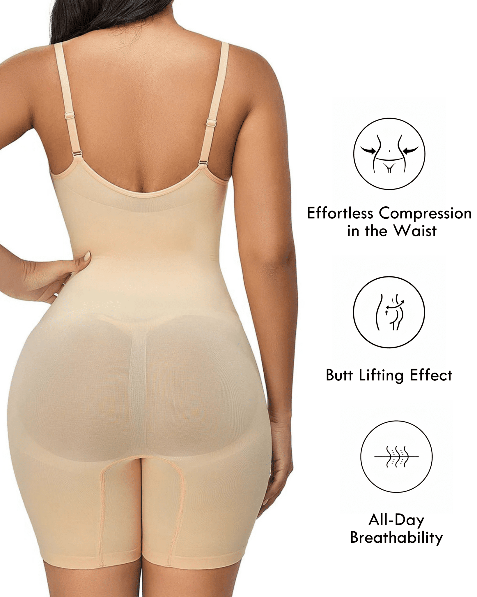 OH - SHAPE™ Lift & Sculpt Adaptive Bodysuit - Oh - Shape