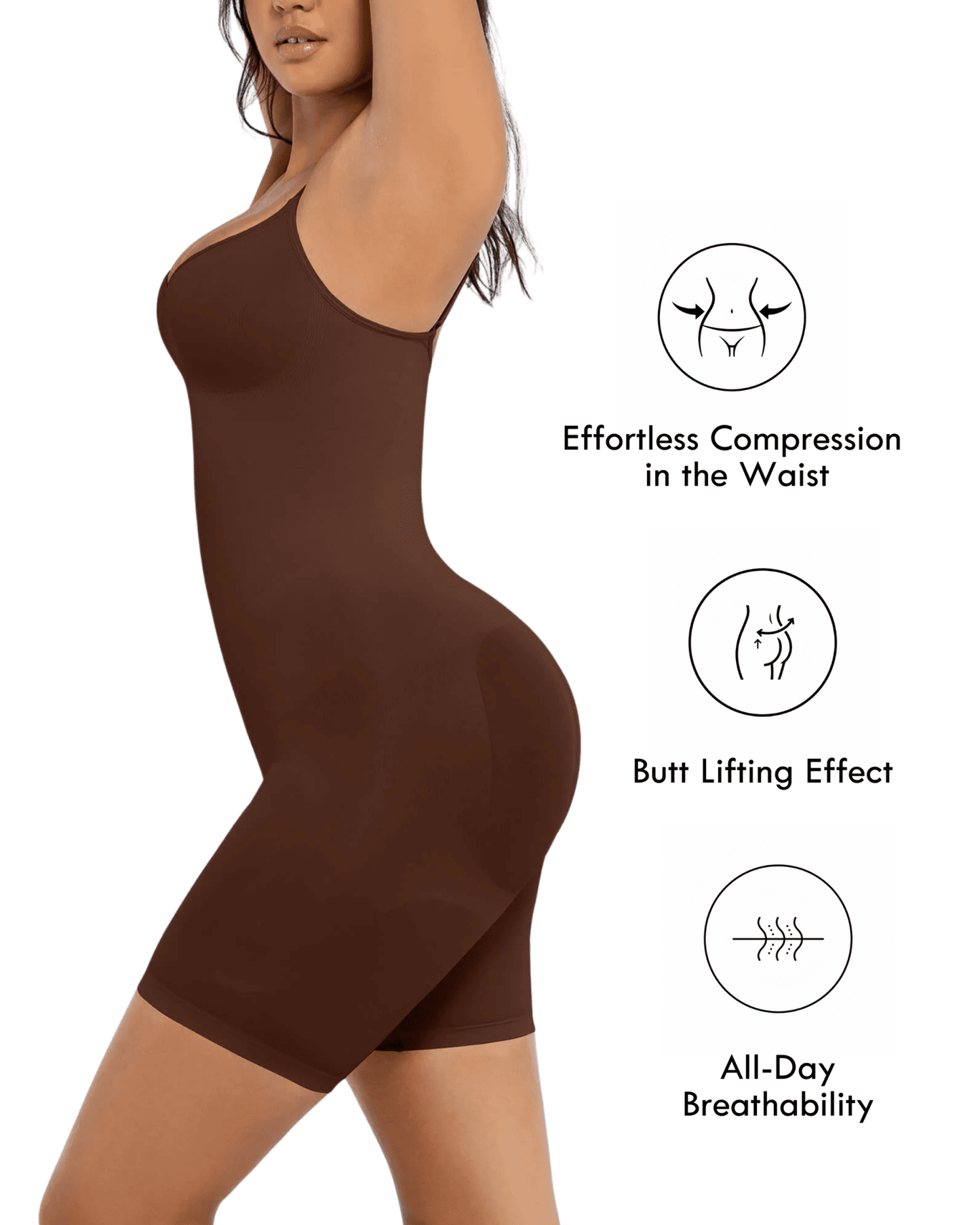 OH - SHAPE™ Lift & Sculpt Adaptive Bodysuit - Oh - Shape