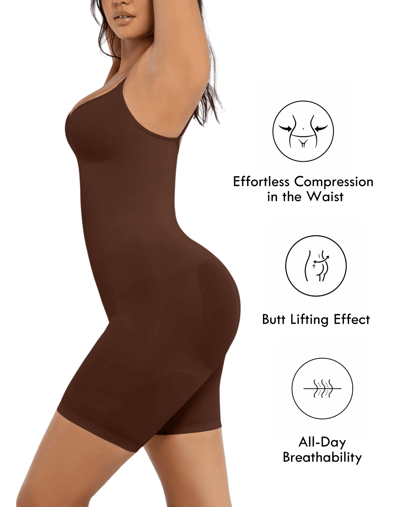 OH - SHAPE™ Lift & Sculpt Adaptive Bodysuit - Oh - Shape