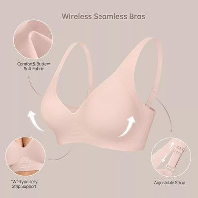 Oh - Shape™ Plunge Lift & Smooth Wirefree Bra - Oh - Shape