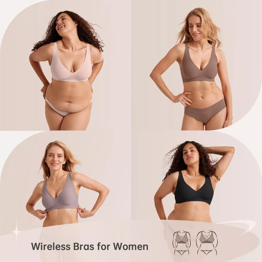 Oh - Shape™ Plunge Lift & Smooth Wirefree Bra - Oh - Shape