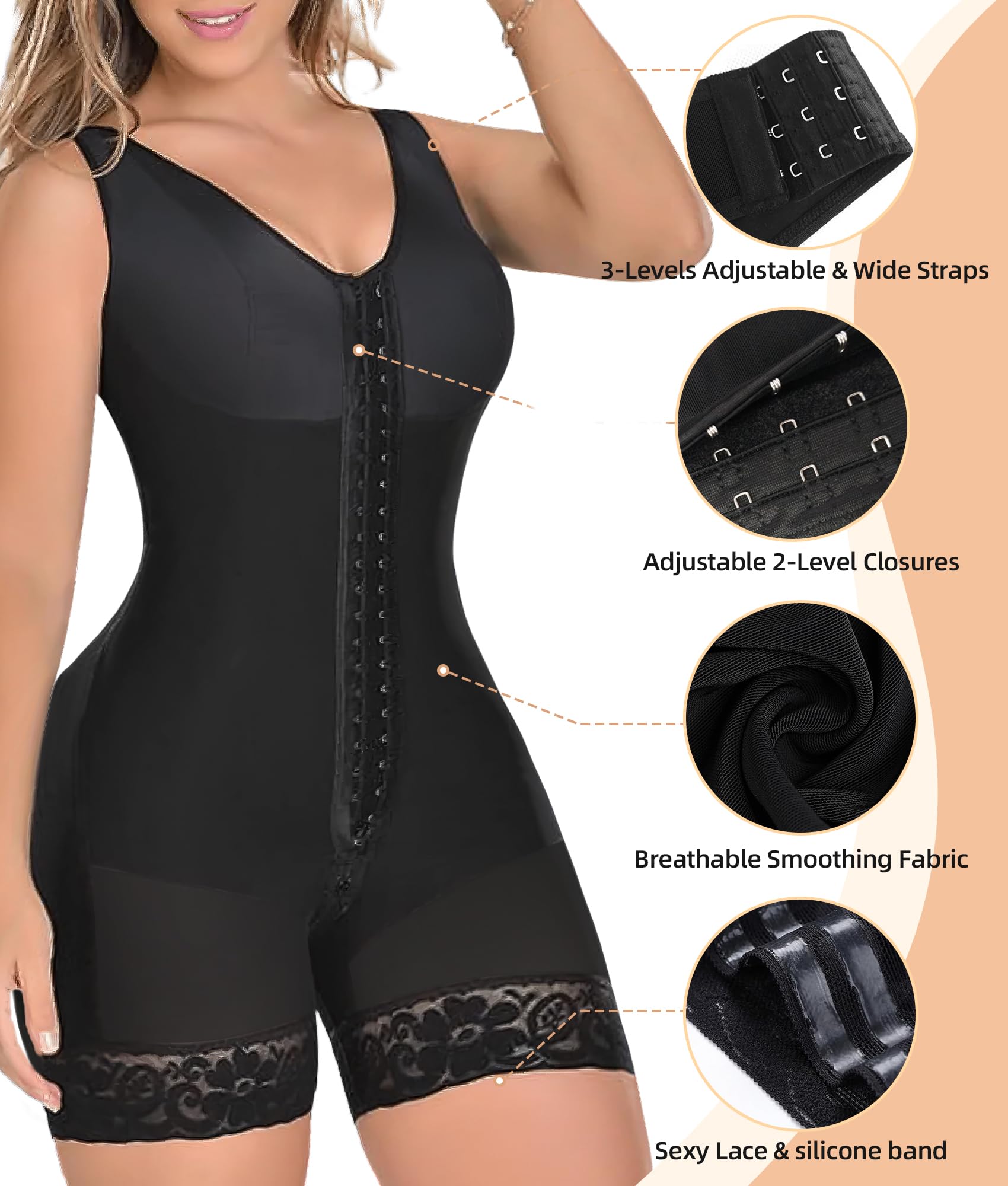 Oh - Shape™ Sculpt & Lift Full Body Faja - Oh - Shape
