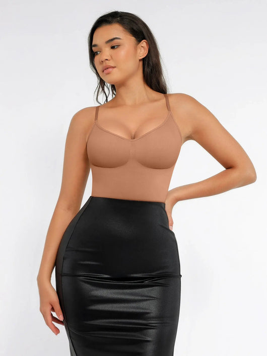 Oh - Shape™ Snatched Tank Bodysuit - Oh - Shape
