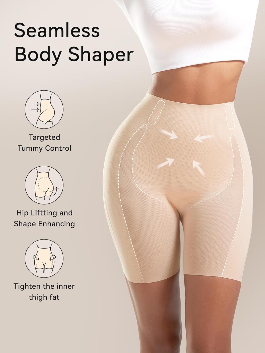 Oh - Shape™ SoftSculpt High - Waist Short - Oh - Shape