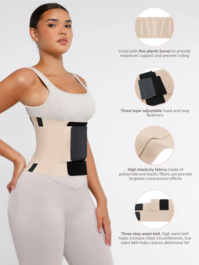Oh - Shape™ Triple Sculpt Waist Wrap - Oh - Shape