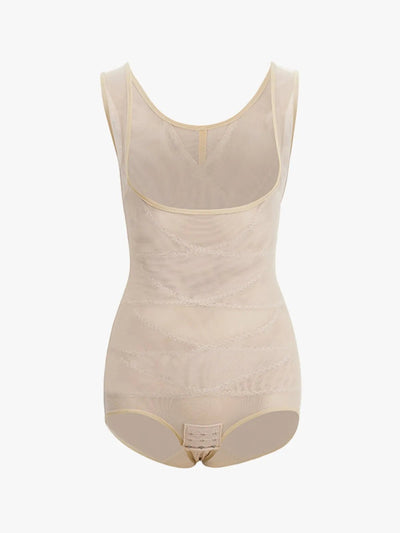 Oh - Shape™ Tummy Sculpt & Lift Mesh Bodysuit - Oh - Shape