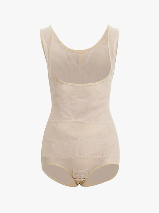 Oh - Shape™ Tummy Sculpt & Lift Mesh Bodysuit - Oh - Shape