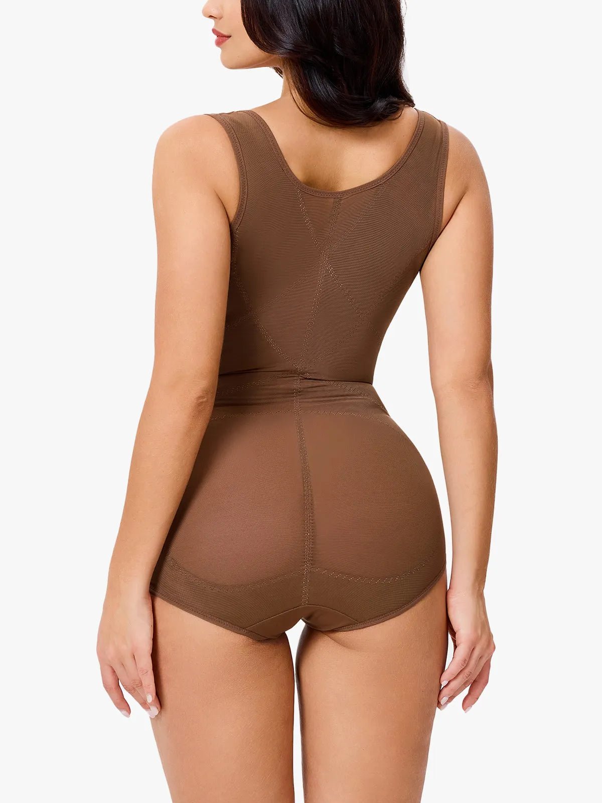 Oh - Shape™ Tummy Sculpt & Lift Mesh Bodysuit - Oh - Shape