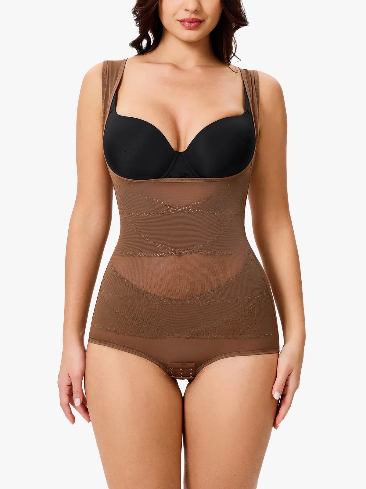 Oh - Shape™ Tummy Sculpt & Lift Mesh Bodysuit - Oh - Shape