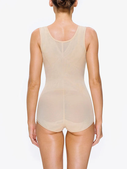 Oh - Shape™ Tummy Sculpt & Lift Mesh Bodysuit - Oh - Shape